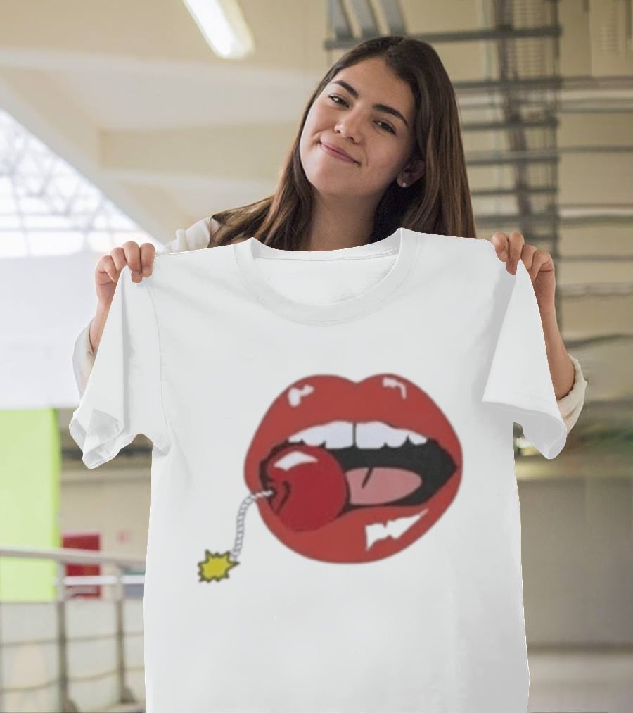 Argylle Aidan Wilde Cherry Lips Bomb T-Shirt