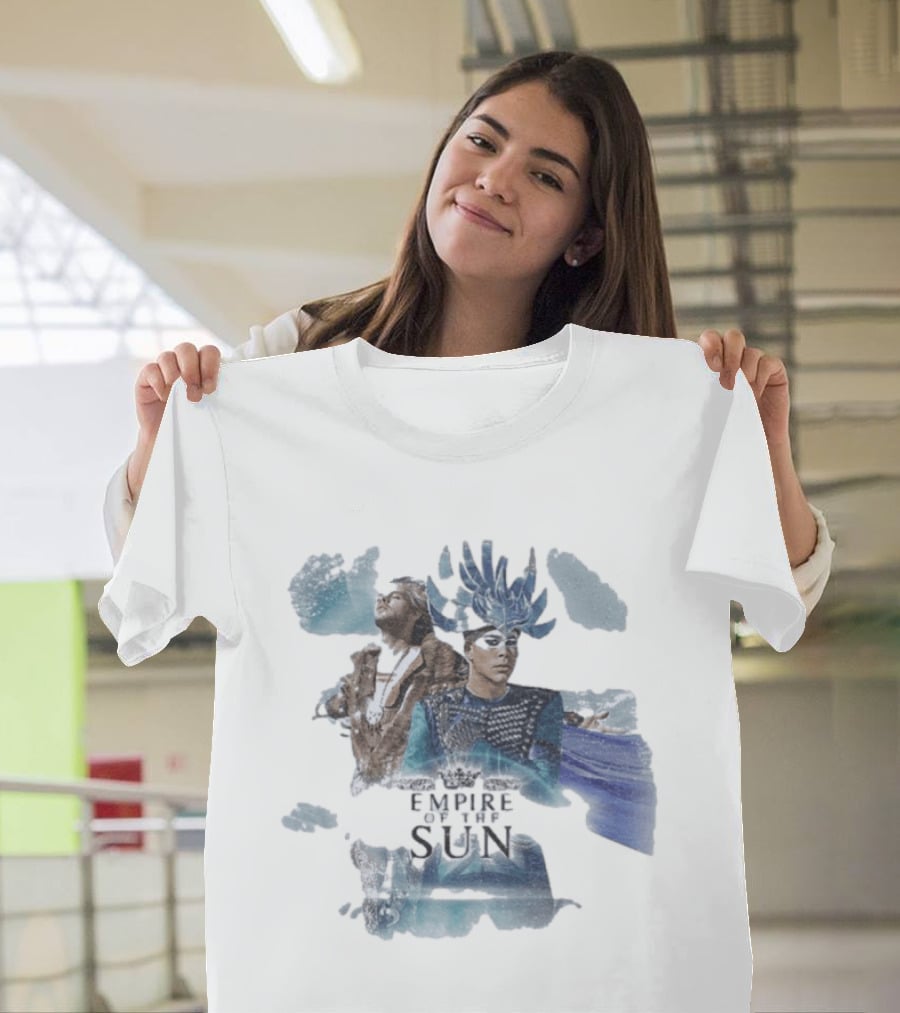 Empire Of The Sun White Ice On The Dune Duo Visual T-Shirt