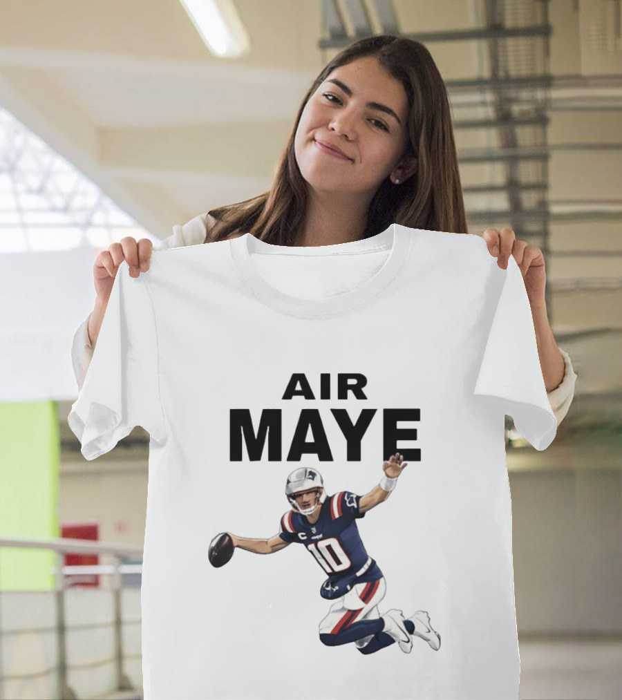 New England Football Air Maye Quarterback Number 10 T-Shirt
