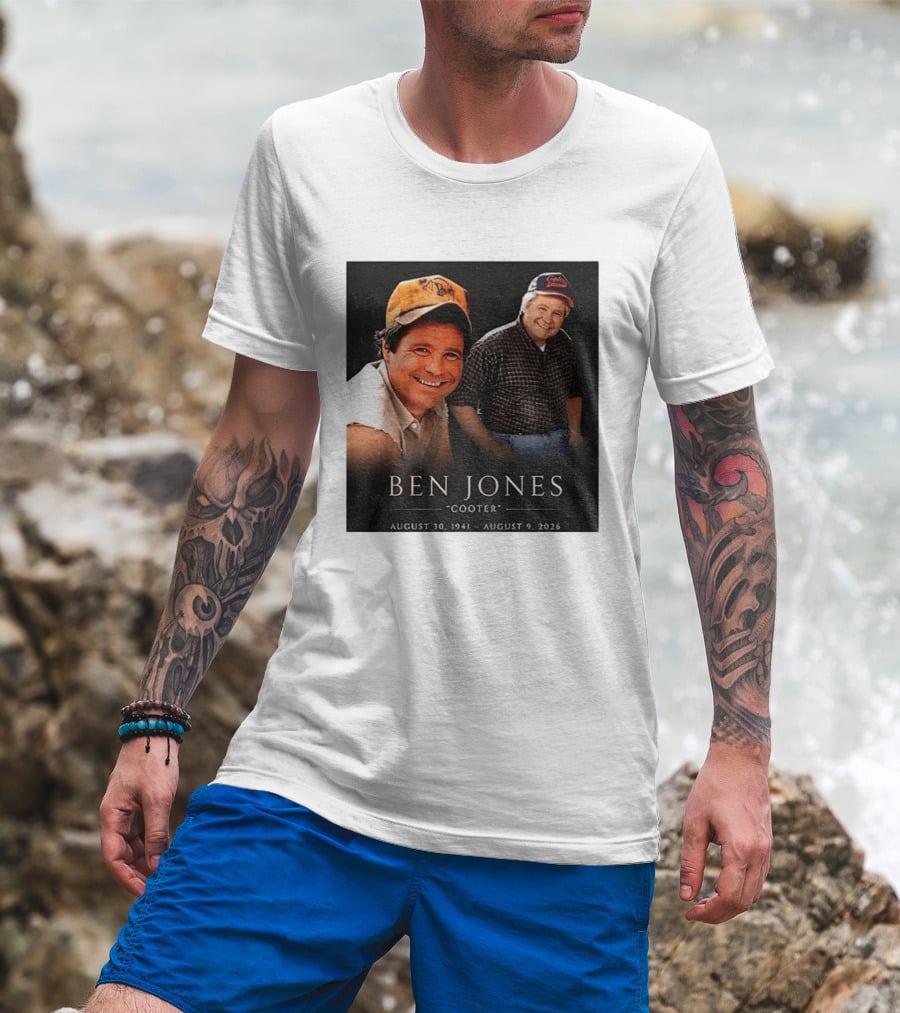 Ben Jones Cooter Memorial August 30 1941 August 9 2026 T-Shirt