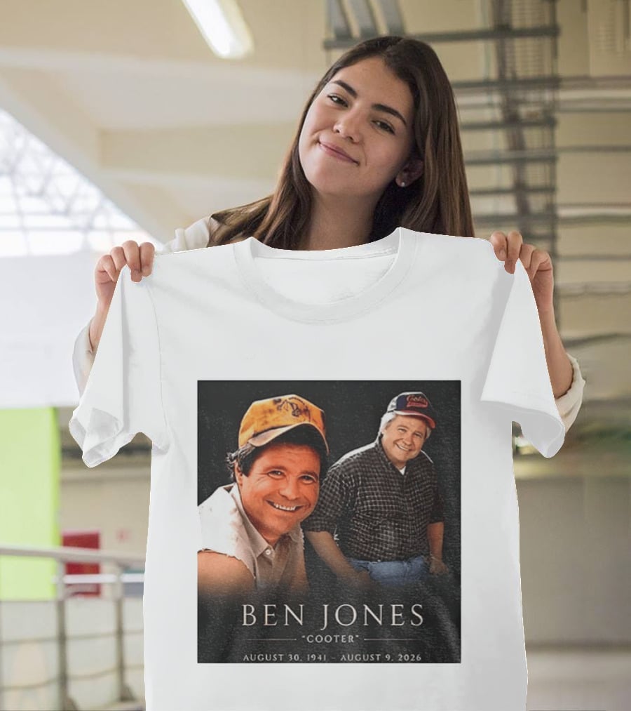Ben Jones Cooter Memorial August 30 1941 August 9 2026 T-Shirt