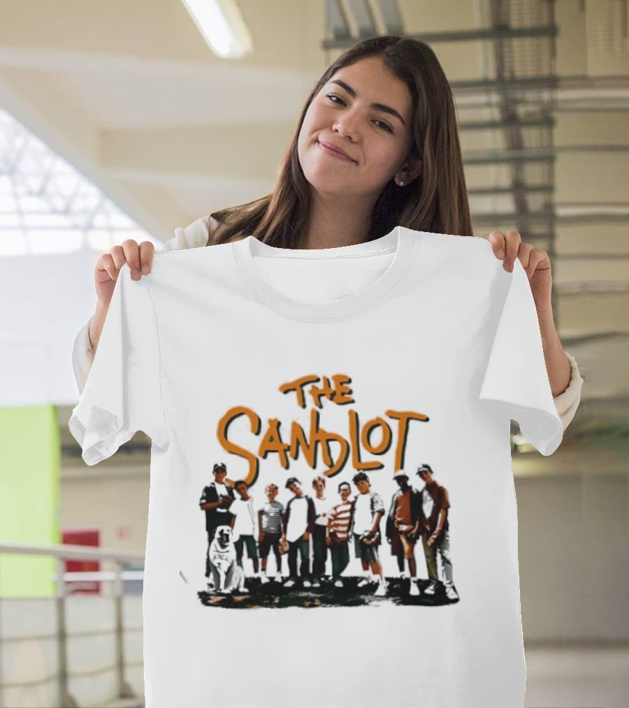 The Sandlot Cast Benny Smalls Hercules Movie Characters T-Shirt