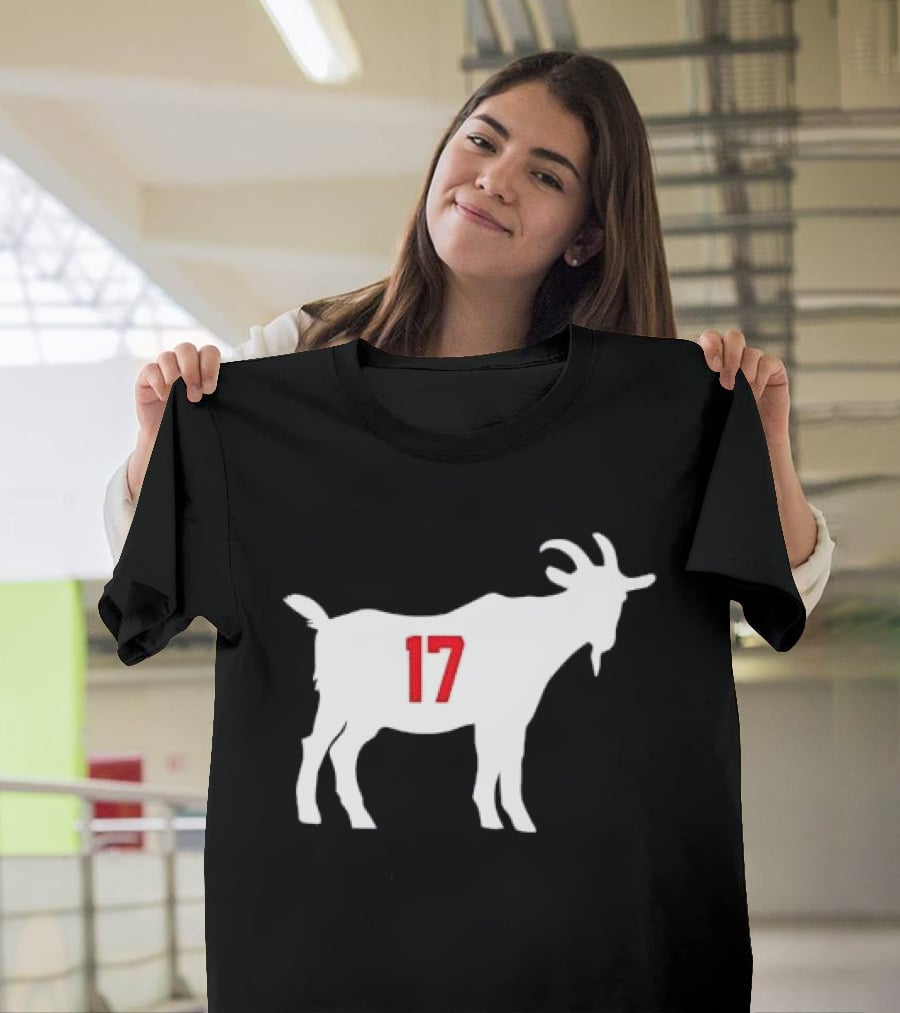 17 White Billy Goat T-Shirt