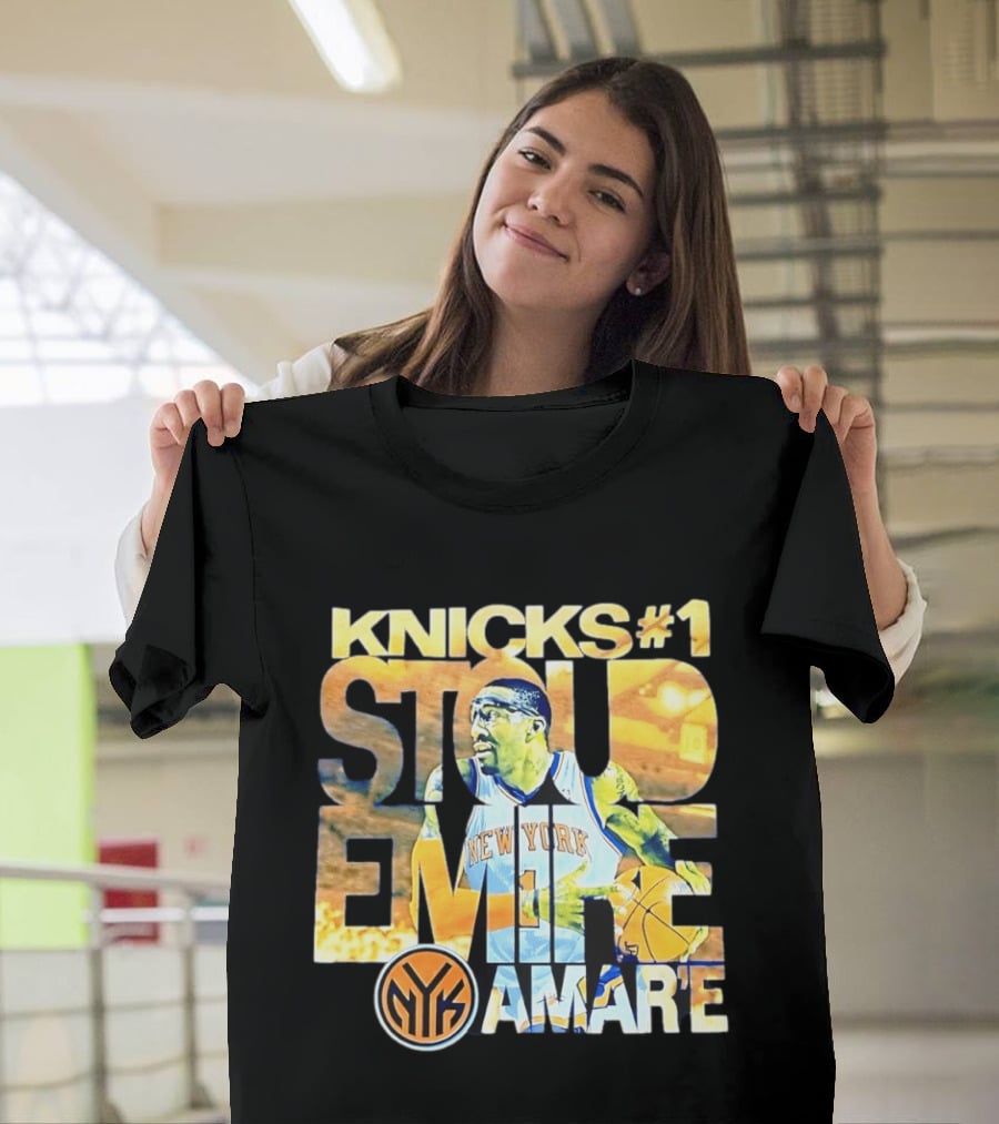 Knicks #1 Stoudemire Amare New York NYK T-Shirt