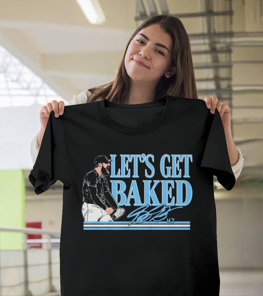 Corbin Burnes Let's Get Baked MLB Baseball Player T-Shirt