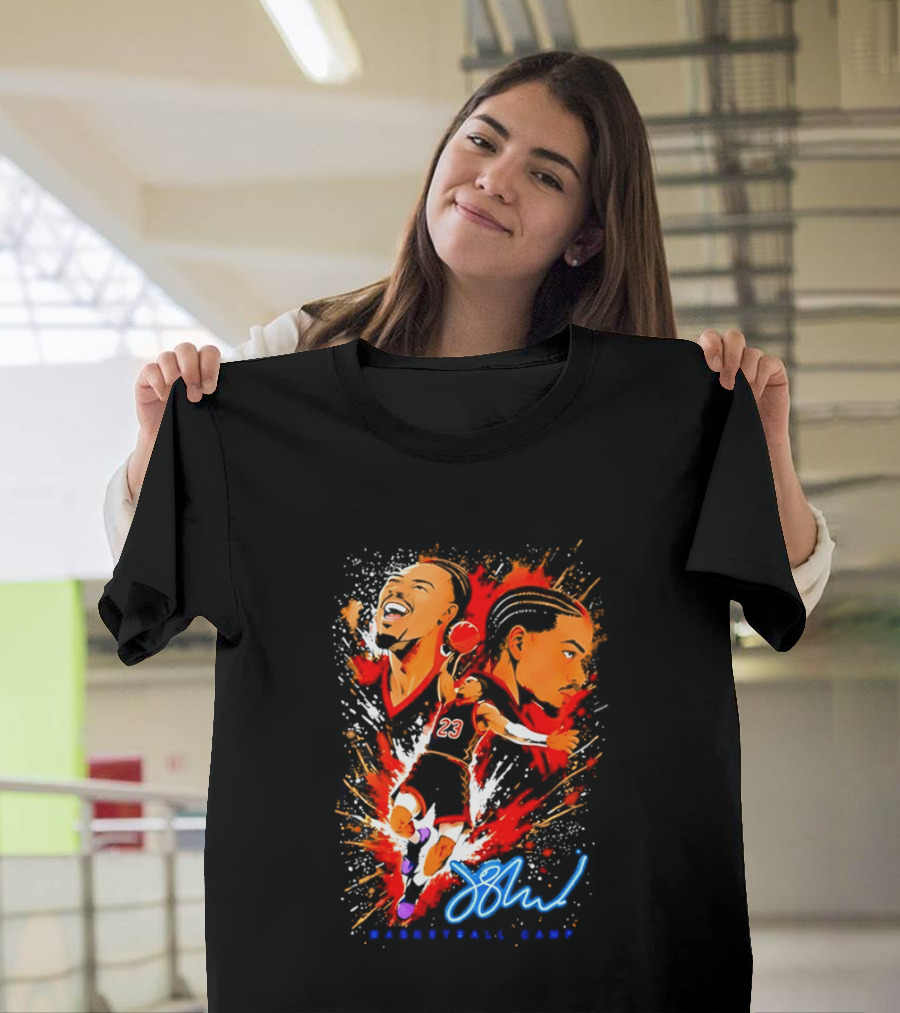 Jaden Ivey 23 Signature Basketball Camp Detroit Pistons T-Shirt