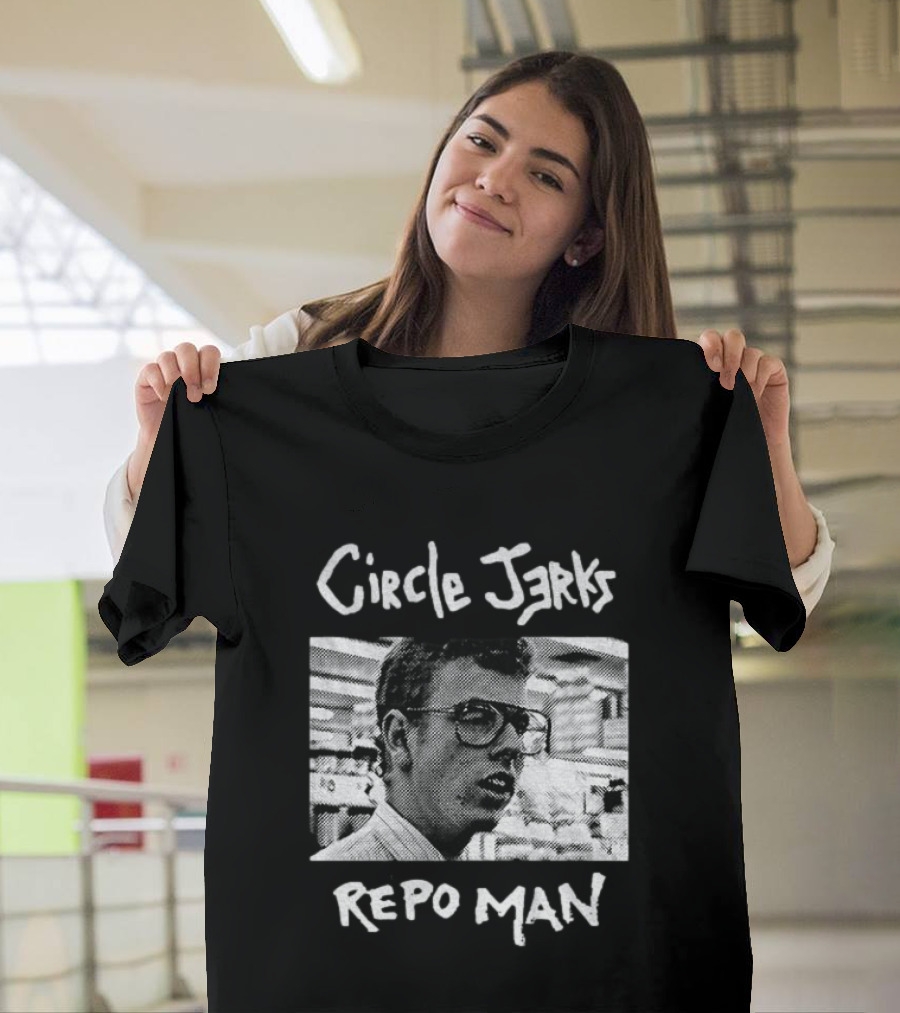 Circle Jerks Punk Rock Band Repo Man T-Shirt