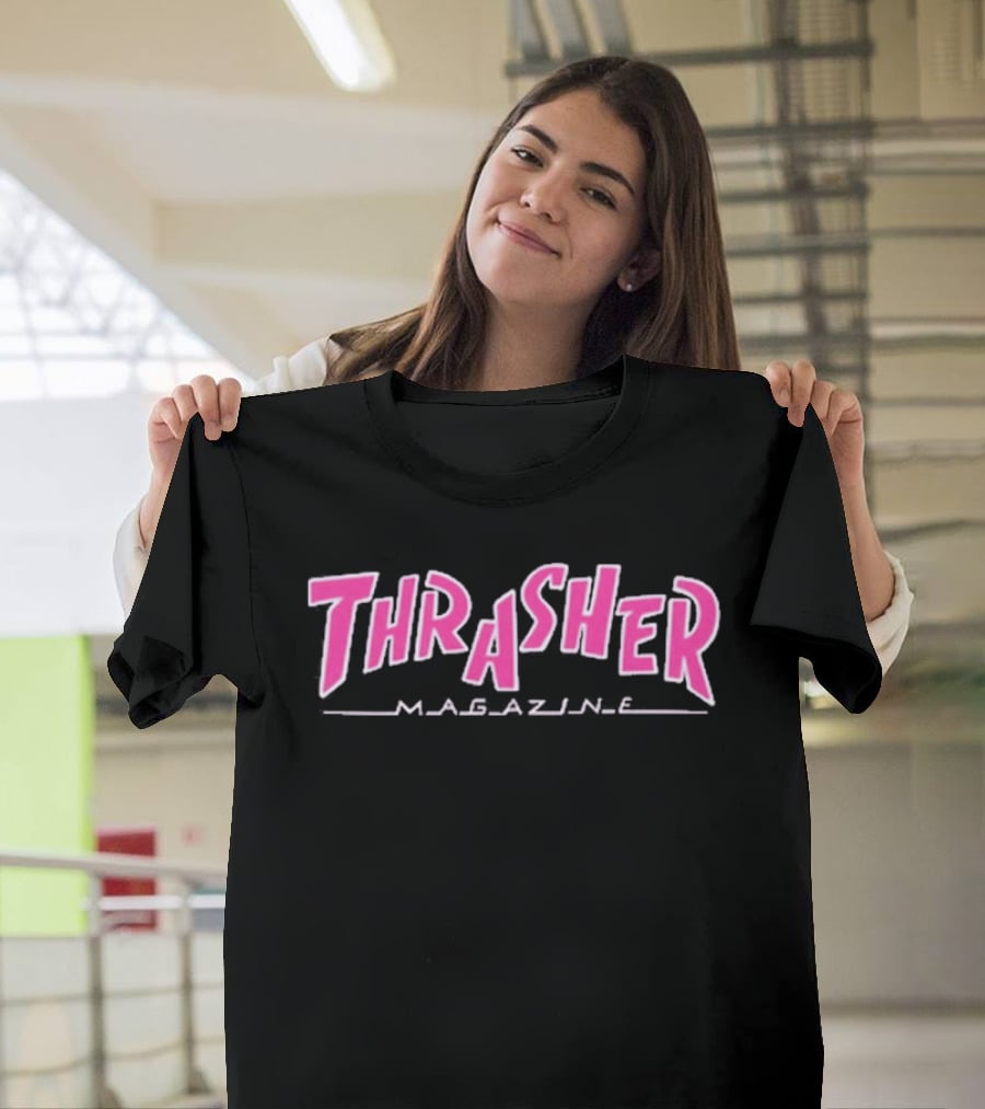 Thrasher Magazine Parra Edition Pink T-Shirt