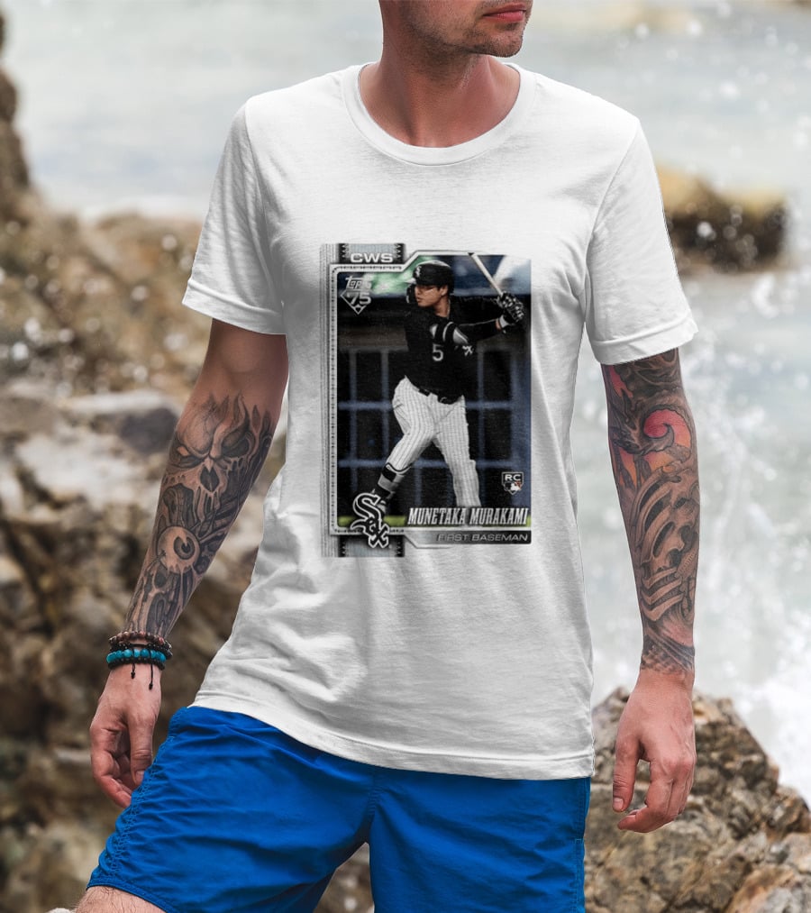 2026 Topps Series 2 Baseball Rookie Card Munetaka Murakami #503 RC First Baseman CWS T-Shirt