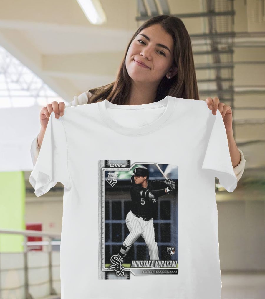 2026 Topps Series 2 Baseball Rookie Card Munetaka Murakami #503 RC First Baseman CWS T-Shirt
