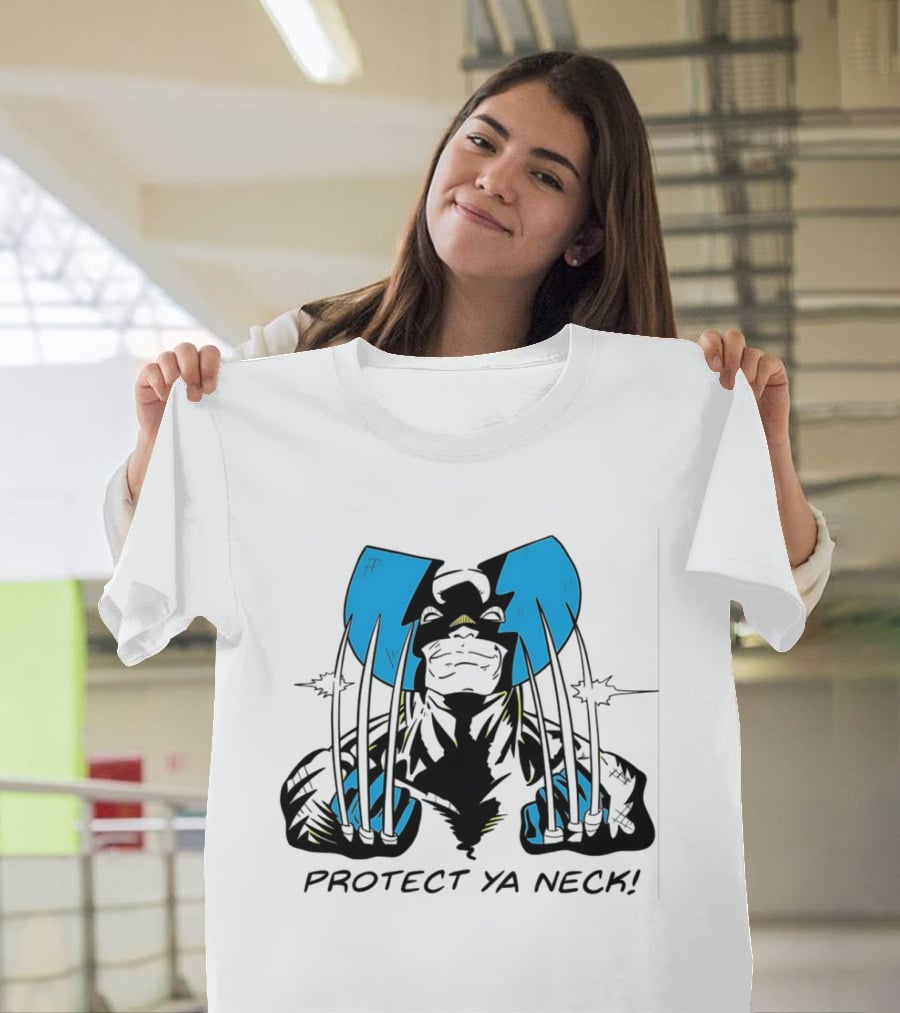 Wolverine Protect Ya Neck Iconic Marvel Comic T-Shirt