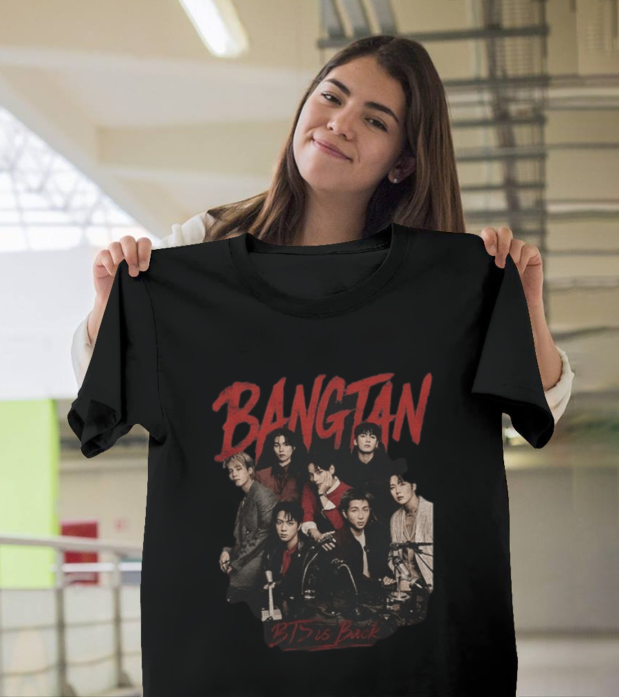 Bangtan BTS Is Back World Tour Kpop Lover T-Shirt