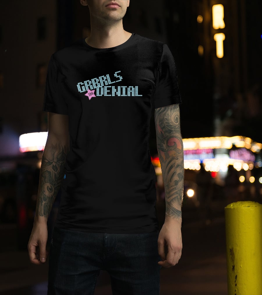Grrrls Denial Grrrl Gang Mille Denials Star T-Shirt