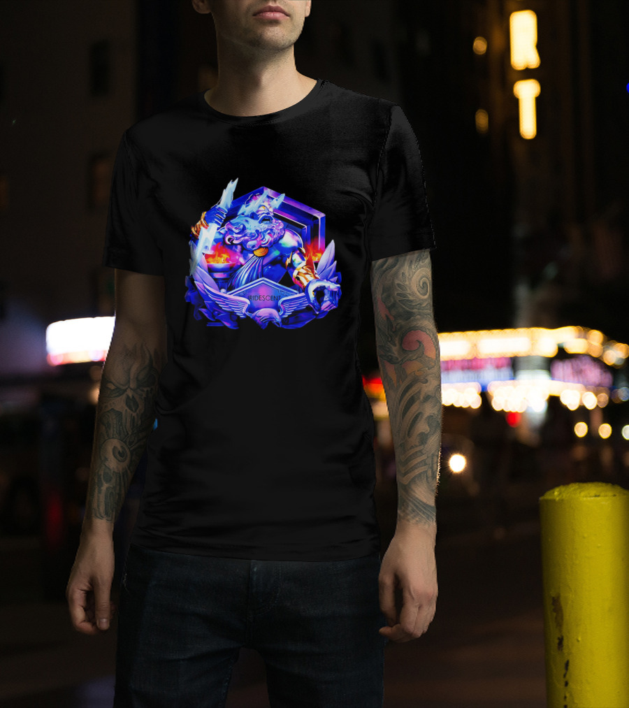 Call Of Duty Iridescent Rank Lightning Warrior T-Shirt