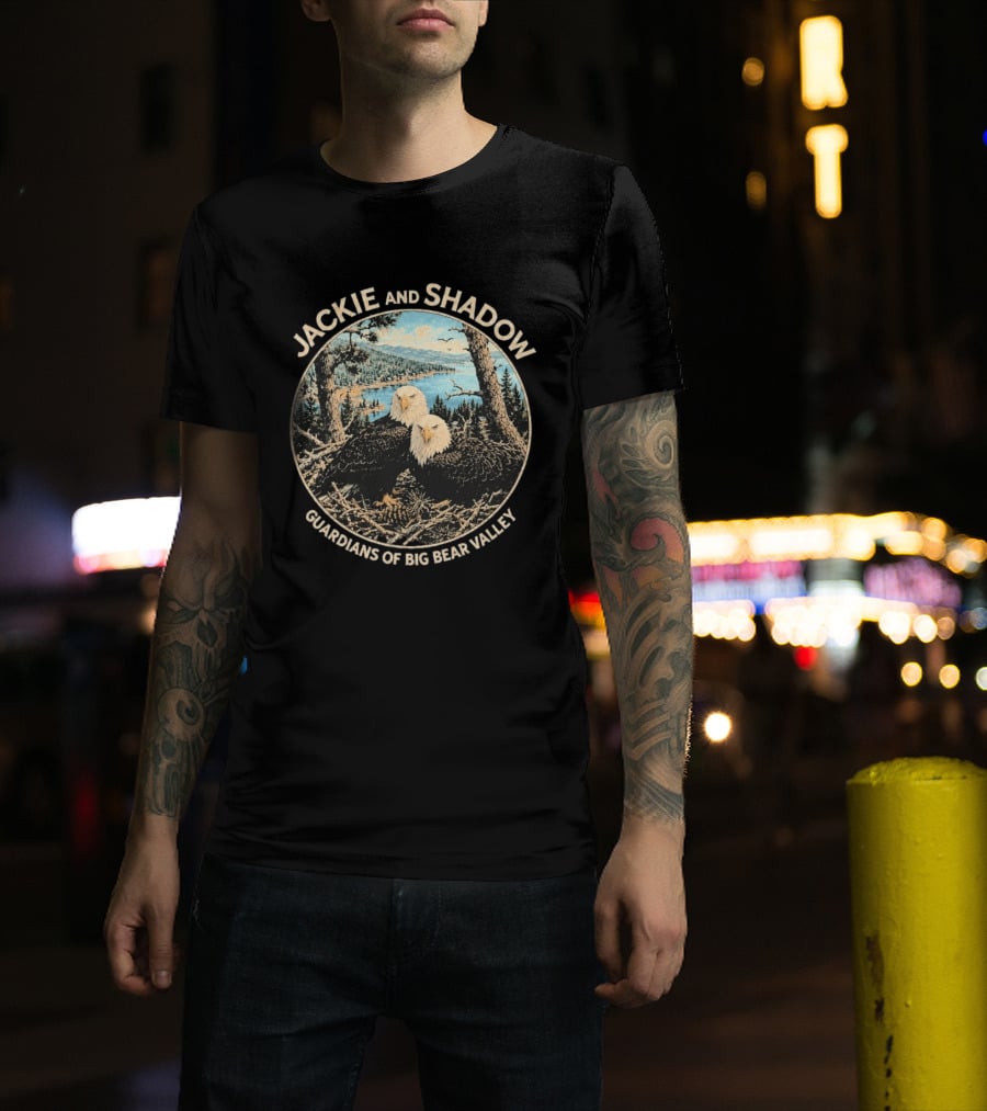 Jackie And Shadow Guardians Of Big Bear Valley T-Shirt