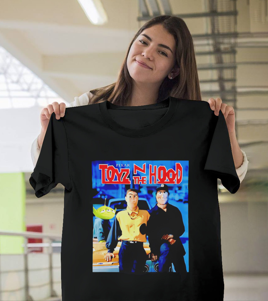 Pixar Toyz N The Hood Parody Toy Story Characters T-Shirt
