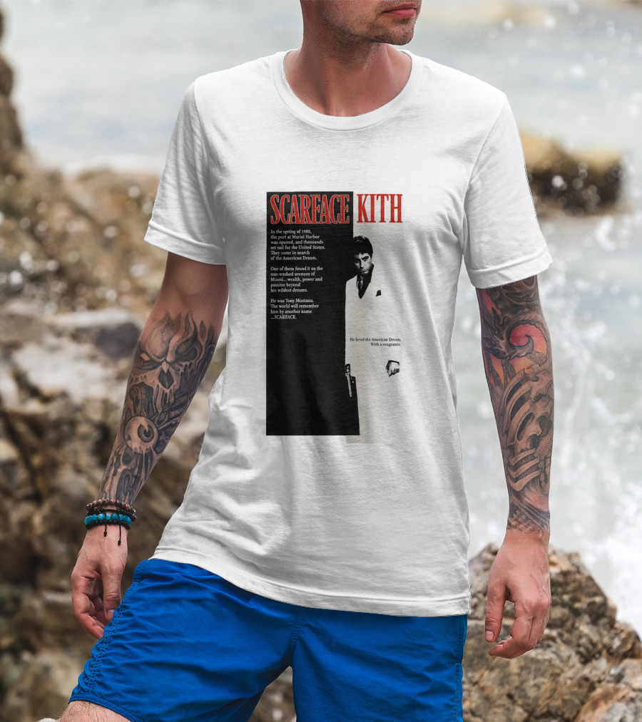 Scarface Kith Tony Montana American Dream 1980 T-Shirt