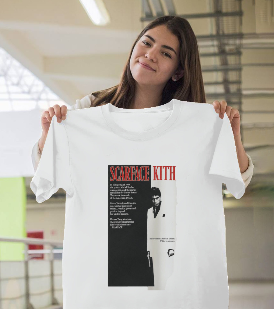 Scarface Kith Tony Montana American Dream 1980 T-Shirt
