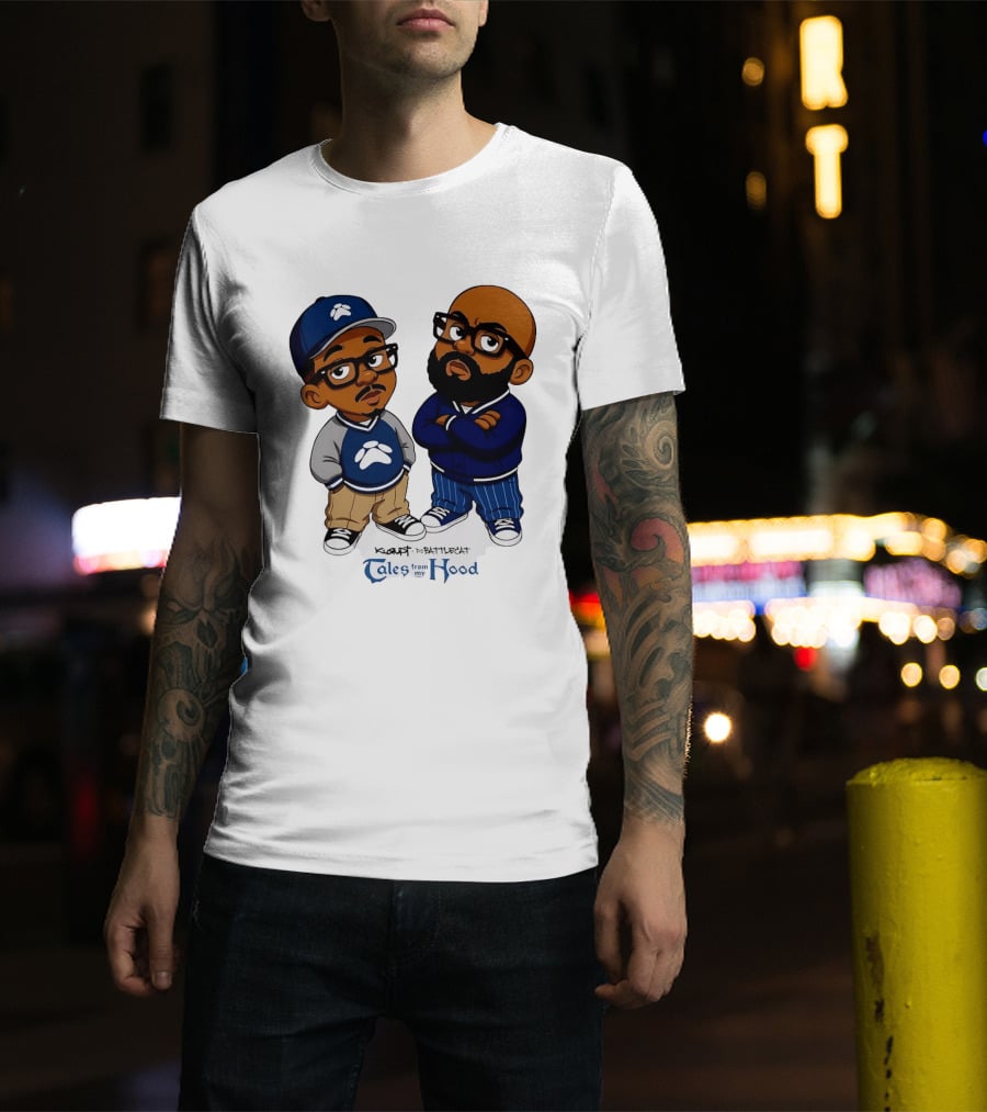 Kurupt DJ Battlecat Tales From My Hood Characters T-Shirt