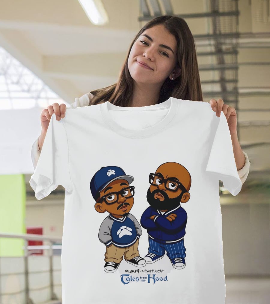 Kurupt DJ Battlecat Tales From My Hood Characters T-Shirt
