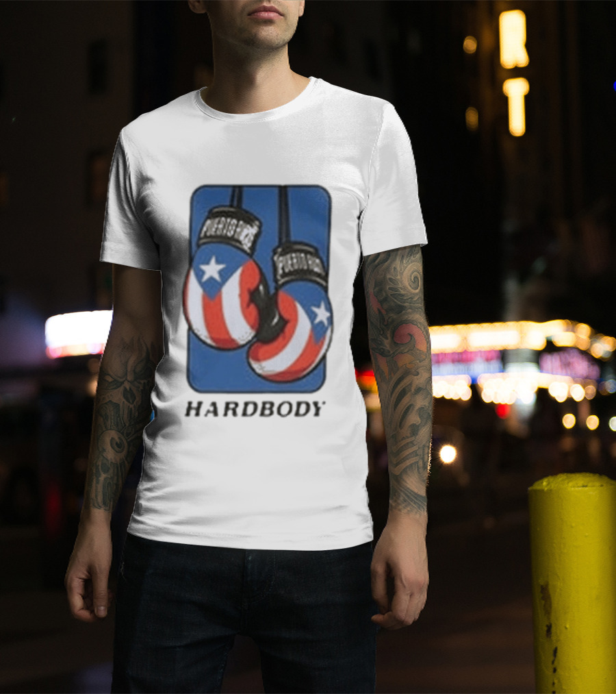 Passportal Hardbody Puerto Rican Boxing Gloves T-Shirt