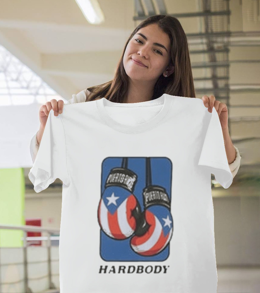 Passportal Hardbody Puerto Rican Boxing Gloves T-Shirt