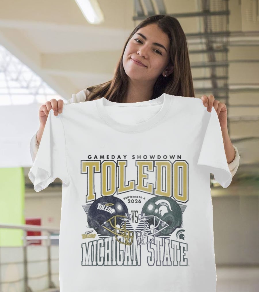 Toledo Rockets Michigan State Spartans Gameday Showdown September 4 2026 T-Shirt