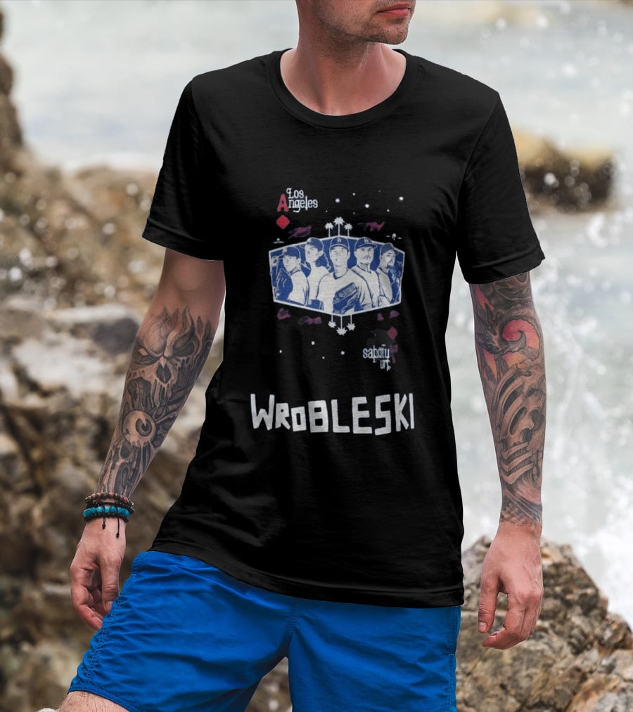 Los Angeles Angeles Sabatuit Wrobleski T-Shirt