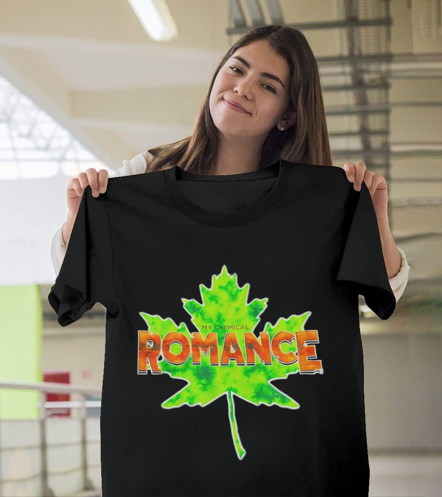 My Chemical Romance Maple Leaf Bright T-Shirt