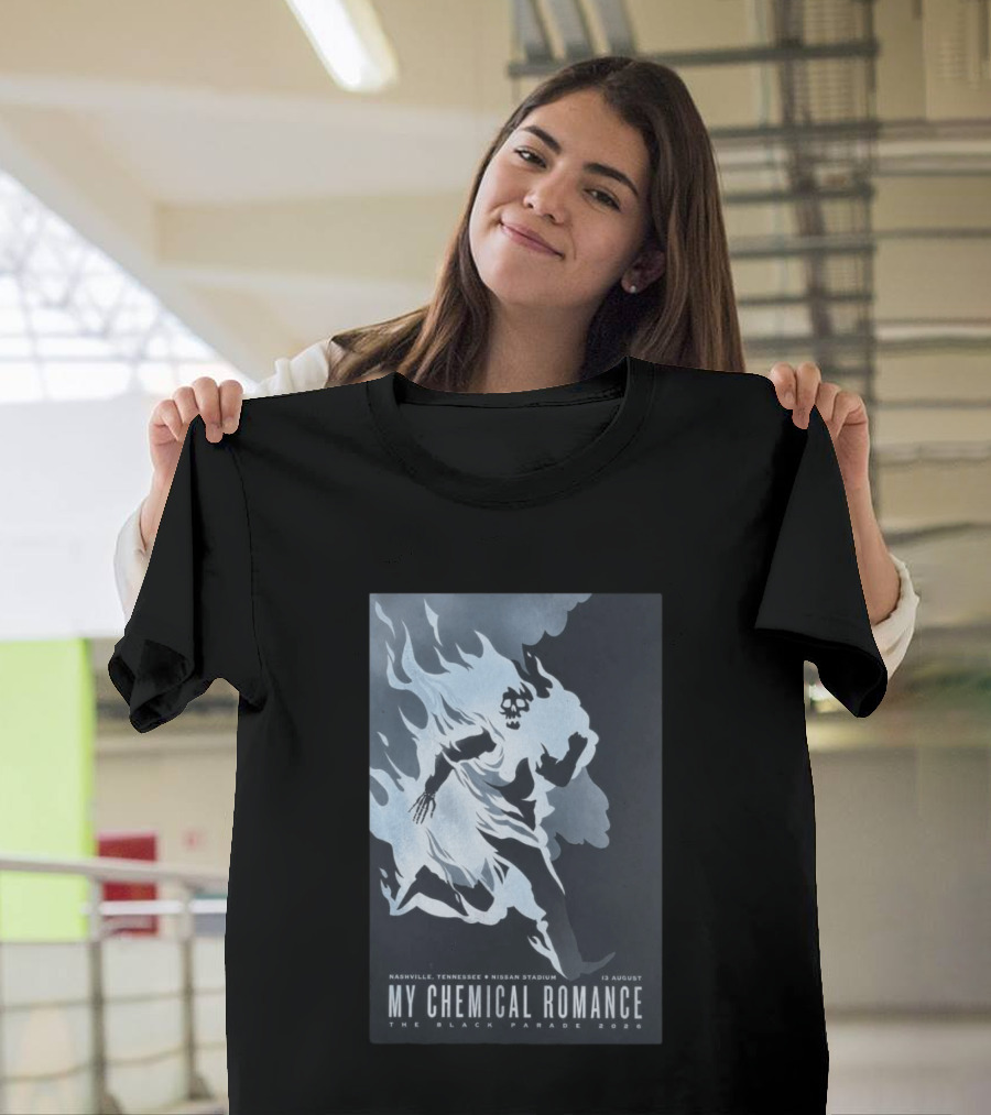 My Chemical Romance The Black Parade 2026 Nashville Nissan Stadium 13 August T-Shirt