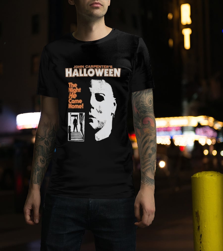 John Carpenter's Halloween The Night He Came Home T-Shirt