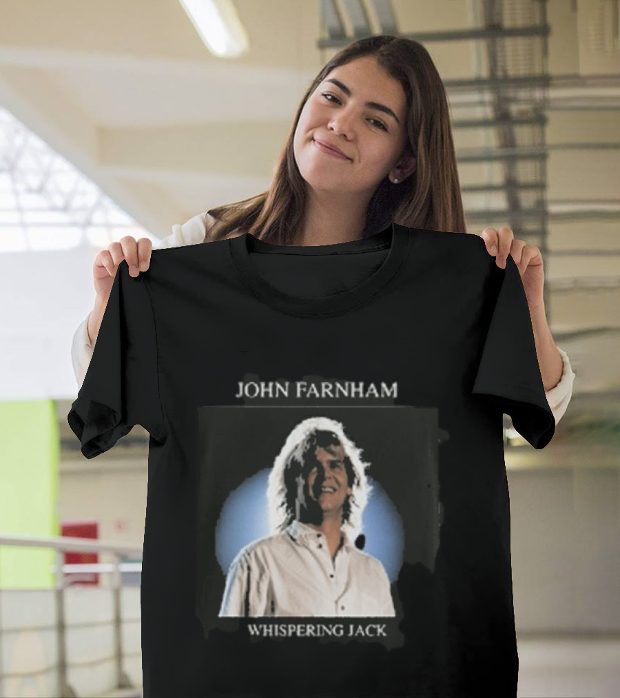 John Farnham Whispering Jack Photo Vintage Album Cover T-Shirt