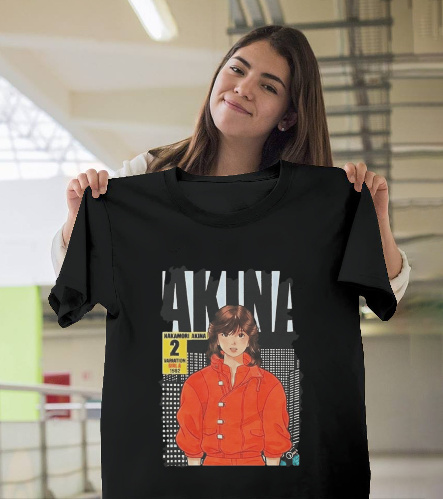 Nakamori Akina Variation Girl 2 1982 Anime Manga T-Shirt