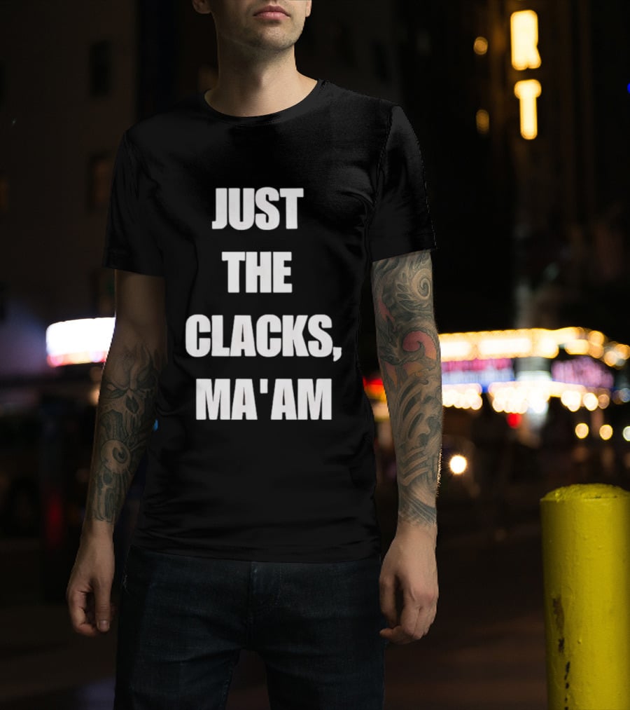 Just The Clacks Ma'am Terry Pratchett Discworld T-Shirt