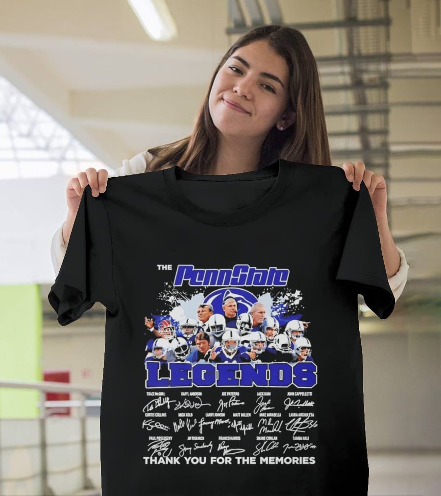 Penn State Legends Thank You For The Memories T-Shirt