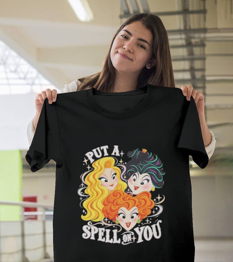 Hocus Pocus I Put A Spell On You Halloween Trio T-Shirt