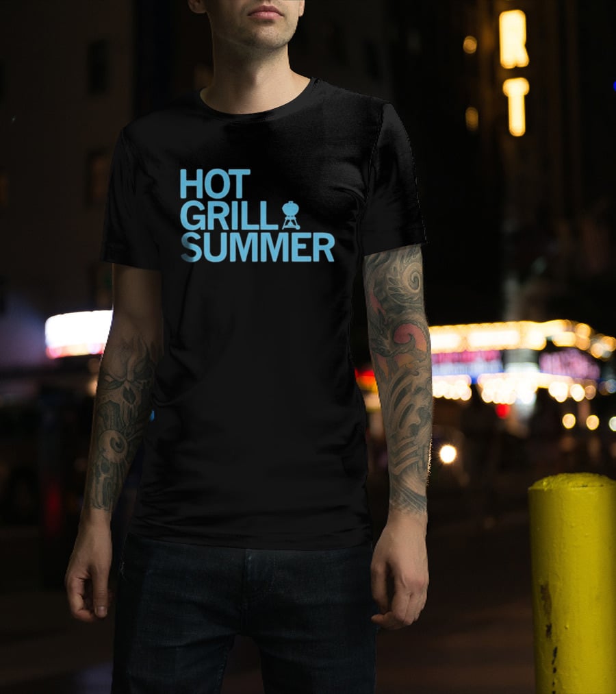 Hot Grill Summer Barbecue Vibes T-Shirt