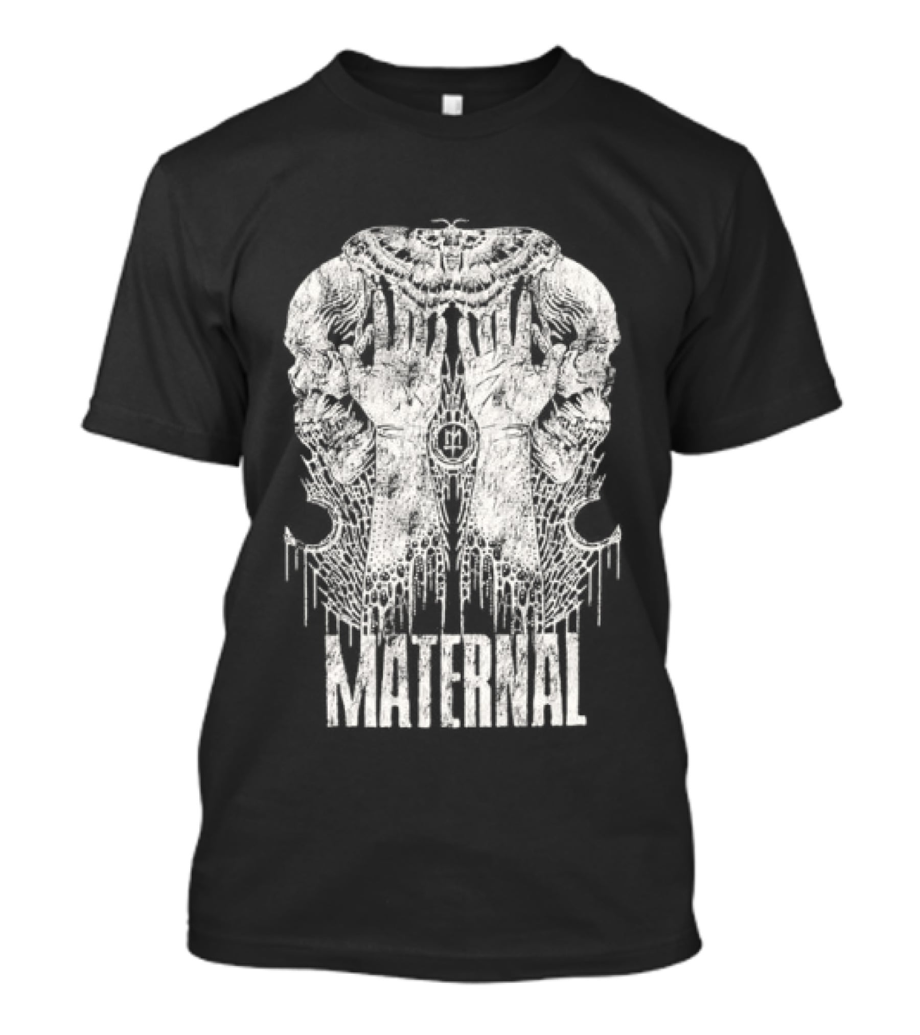 Maternal Disaster Reflecto Skull T-Shirt
