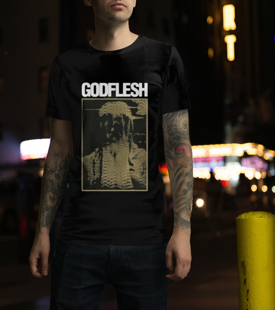 Godflesh Relapse Decay Distorted Image T-Shirt