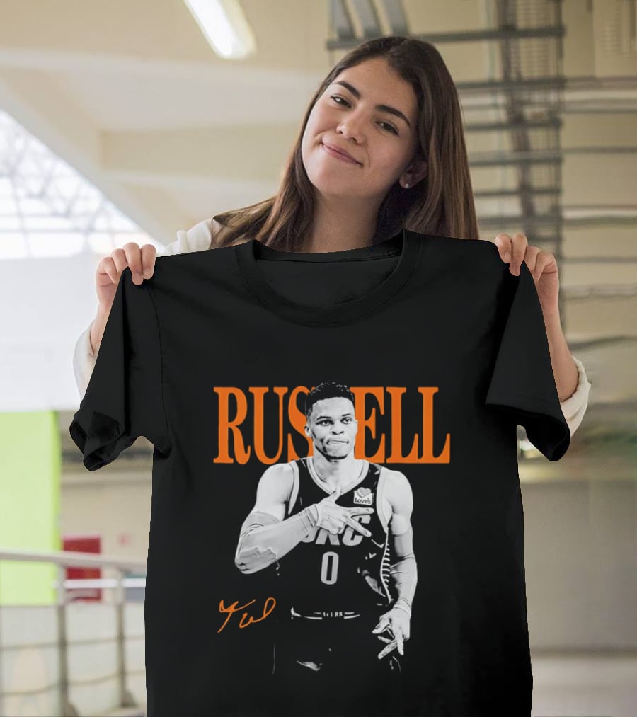 Russell Westbrook OKC Thunder Signature T-Shirt
