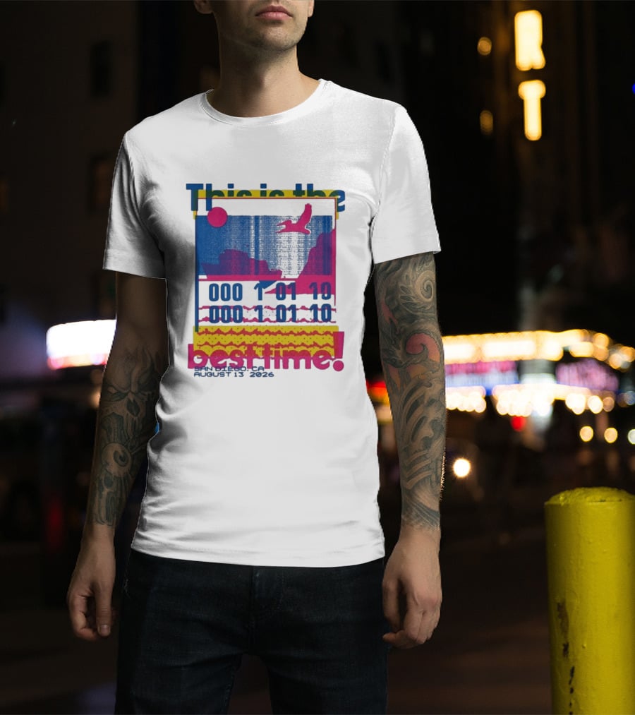 This Is The Best Time Goose Aug 13 2026 San Diego California T-Shirt