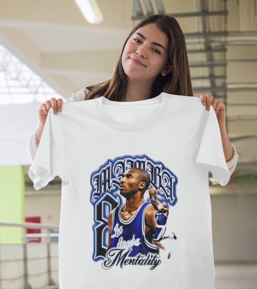 Kobe Bryant Mamba Mentality Los Angeles 8 Basketball T-Shirt