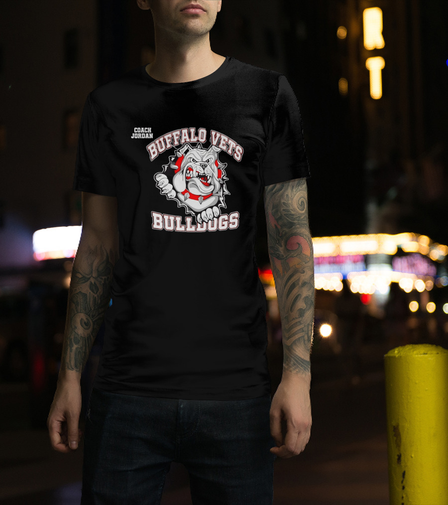 Buffalo Vets Bulldogs Coach Jordan T-Shirt