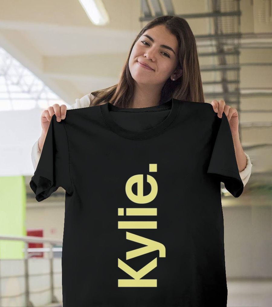 Kylie Minogue Vertical Yellow Kylie T-Shirt