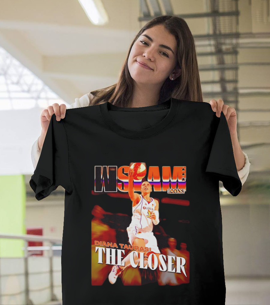 Diana Taurasi The Closer WNBA SLAM Icons Phoenix Mercury T-Shirt