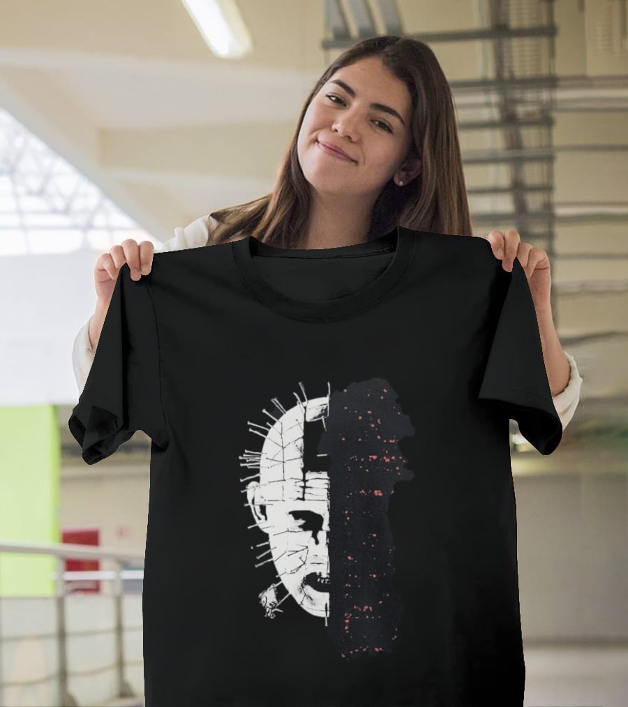 Halloween Horror Nights 2026 Hellraiser Pinhead Split T-Shirt