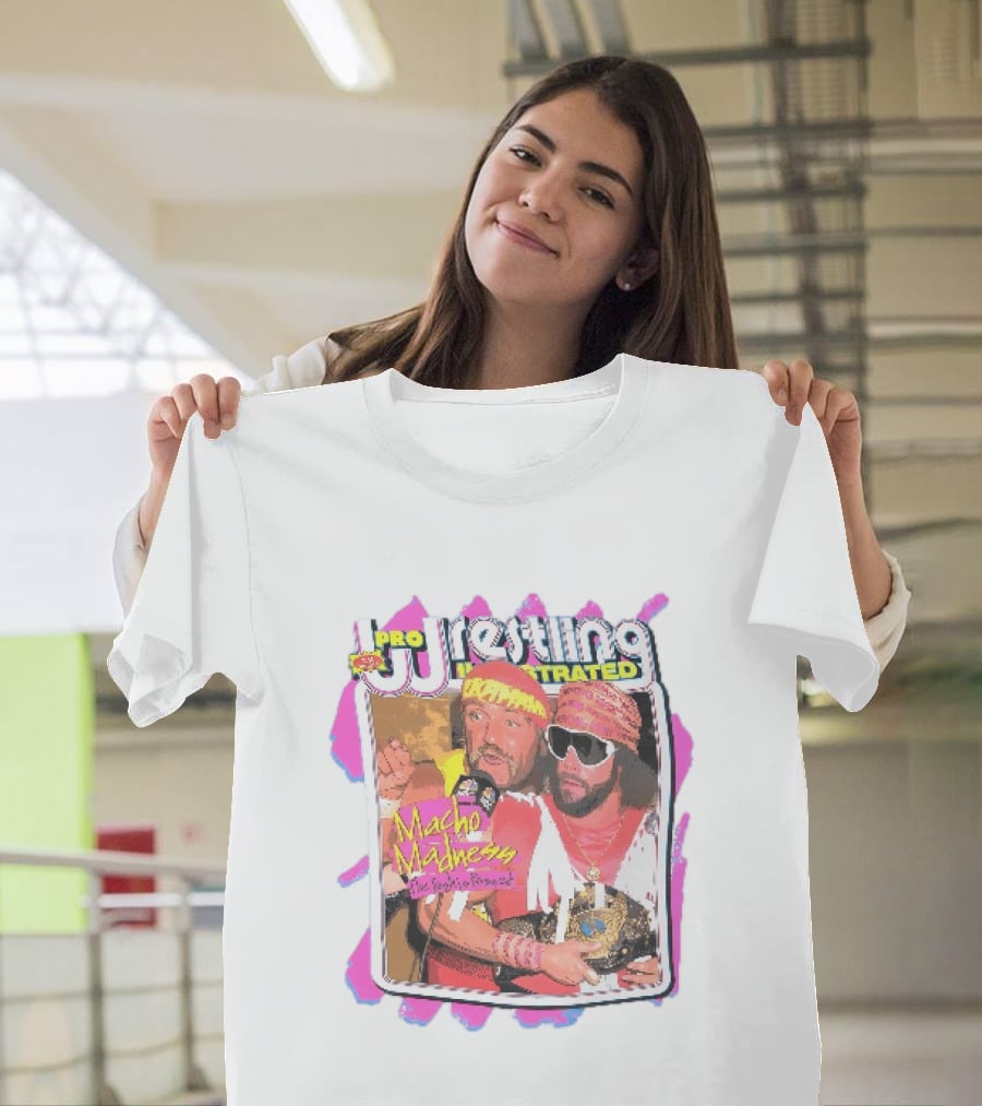 Pro Wrestling Illustrated Macho Madness The Torch Is Passed T-Shirt