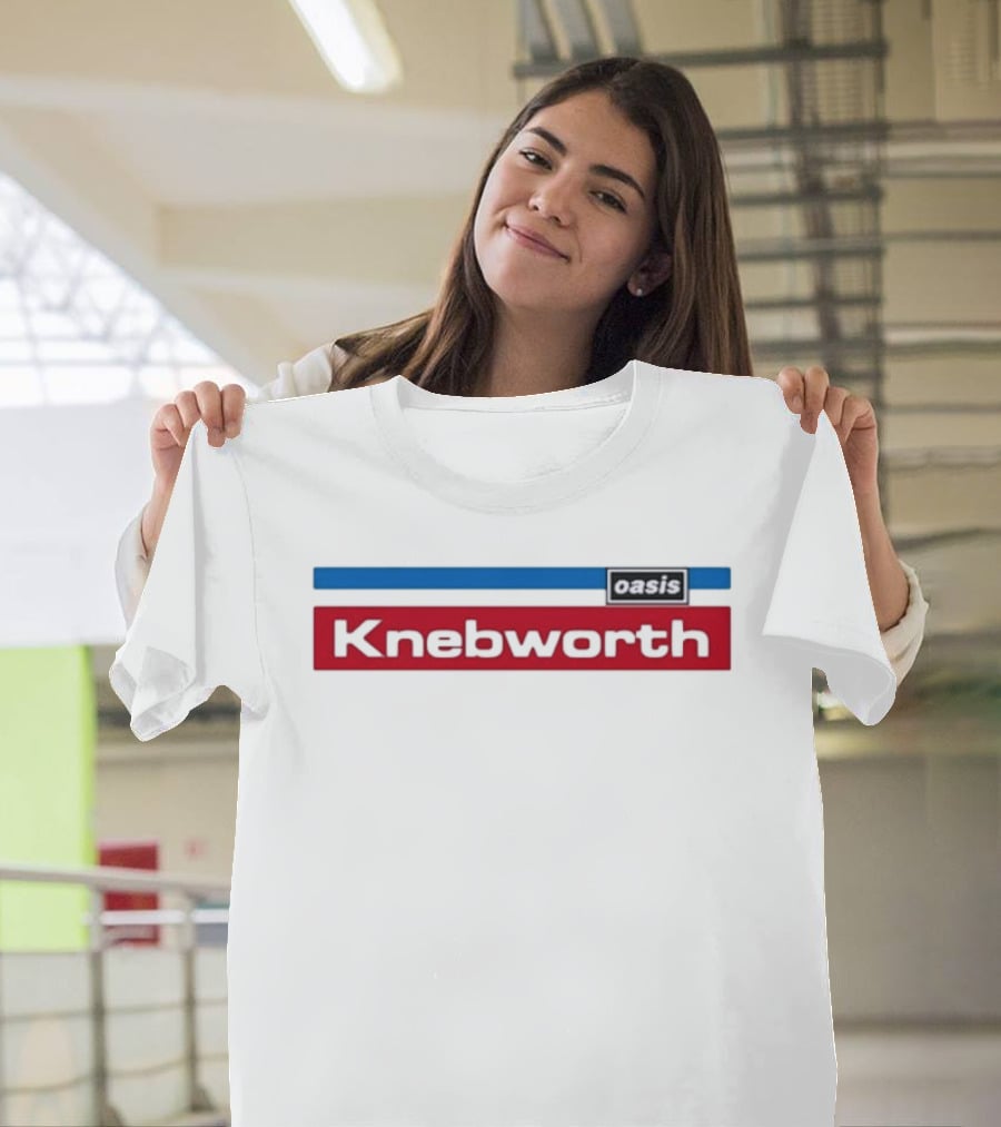 Oasis Knebworth Classic Concert Souvenir T-Shirt