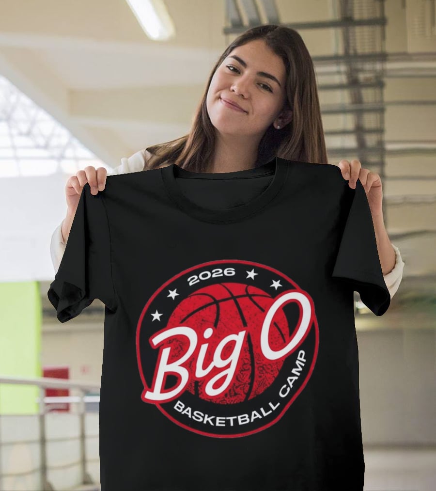 2026 Big O Basketball Camp Atlanta Hawks T-Shirt