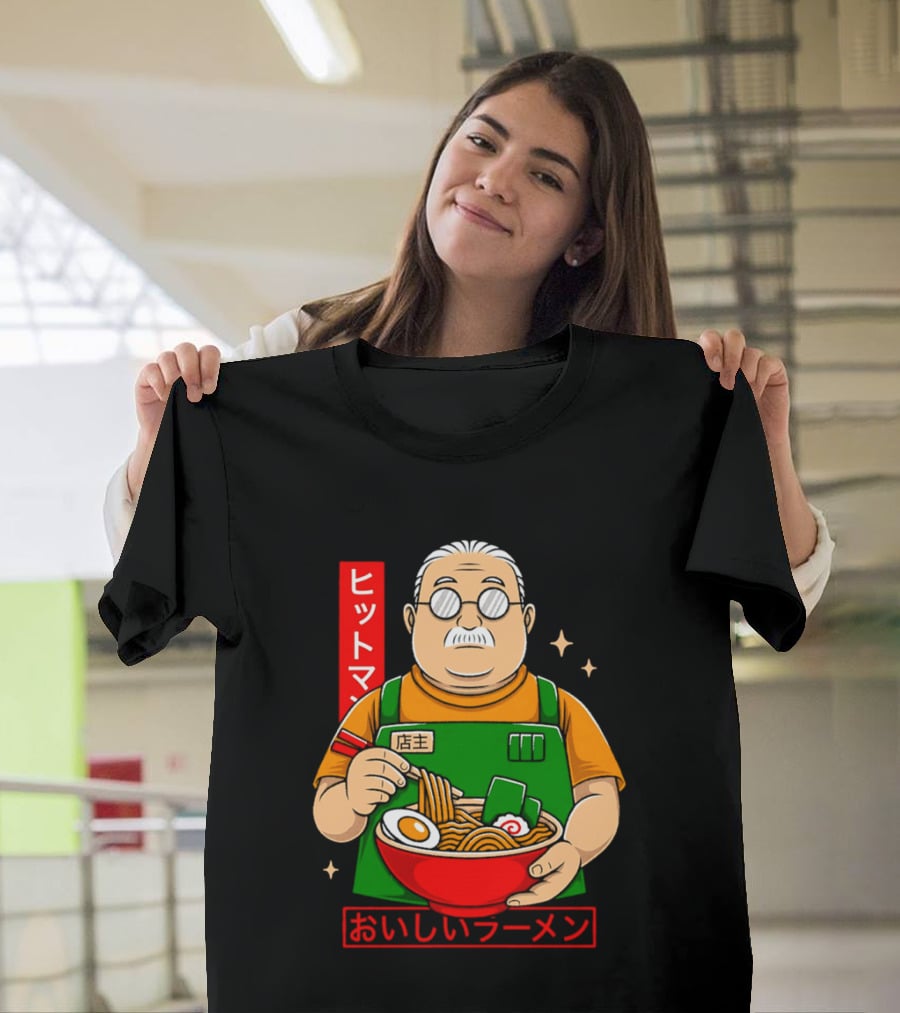 Chubby Guy Delicious Ramen T-Shirt